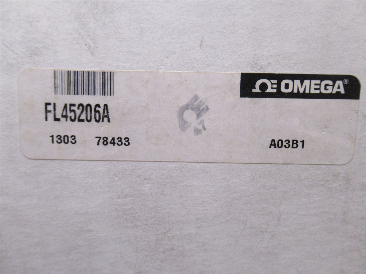 Omega FL45206A; InLine Variable Area Flow Meter; High Cap