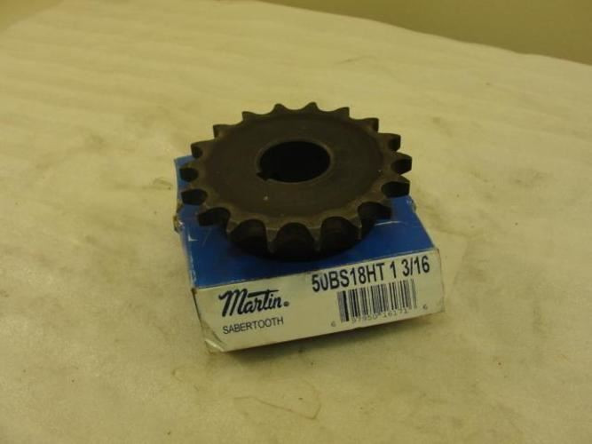 Martin 50BS18HT-1-3/16; Sprocket # 50 Chain; 18T; 1-3/16"ID