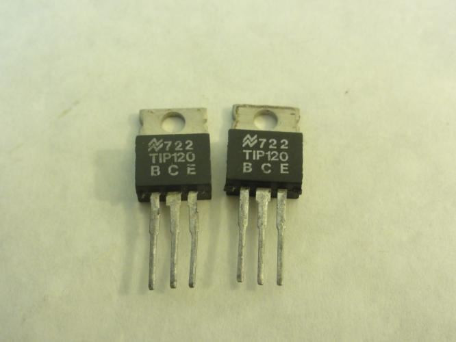 Darlington TIP120; Lot-2 Transistors
