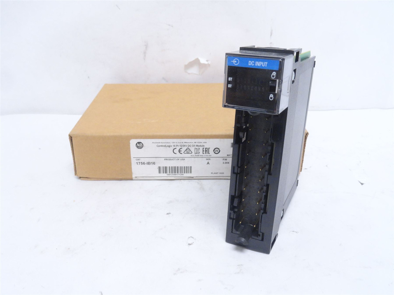 Allen-Bradley 1756-IB16; Input Module; 10-31.2VDC; 10mA