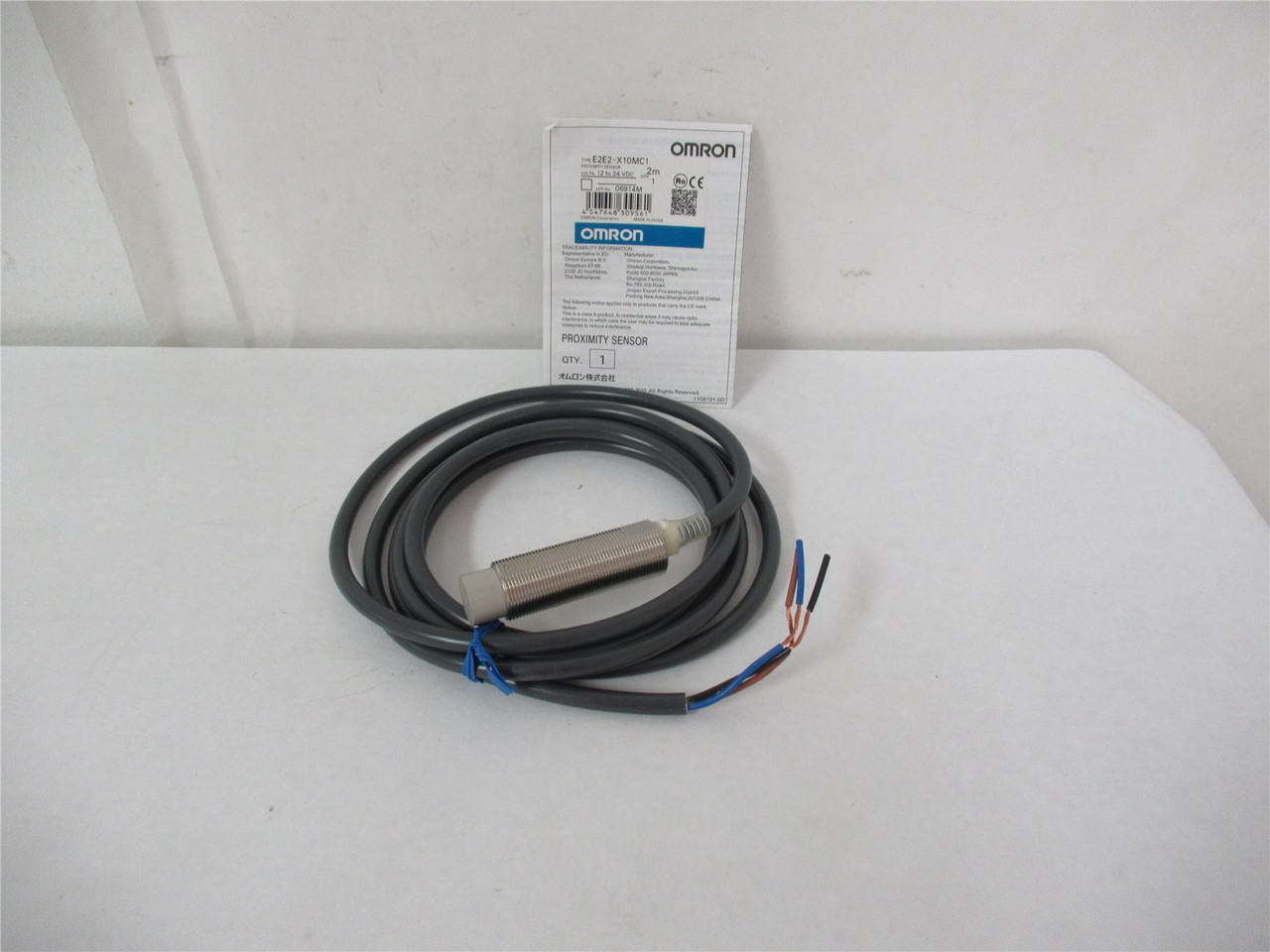 Omron E2E2-X10MC1; Proximity Sensor (No mounting nuts)