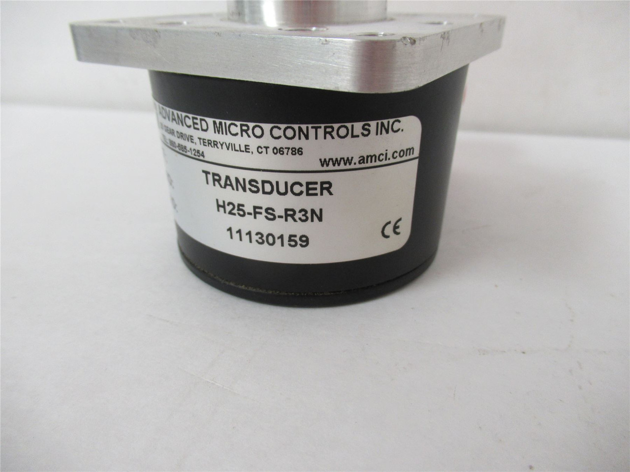 AMCI H25-FS-R3N; Resolver Transducer 3/8" Shaft NEMA 4 Rated