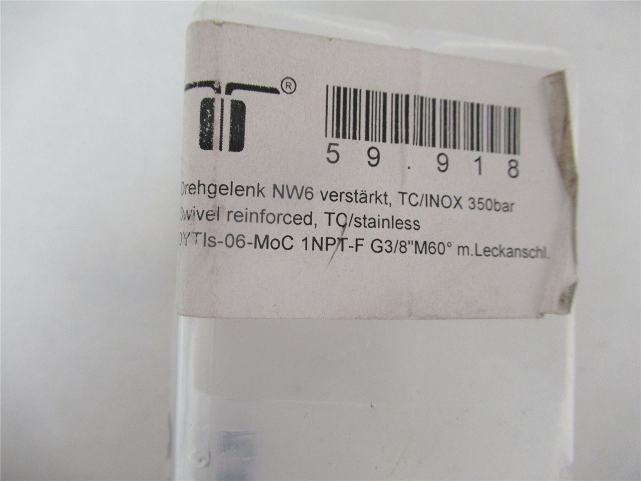 MFG 780880; Union Standard Flow Spinner 1" thru 1/4"