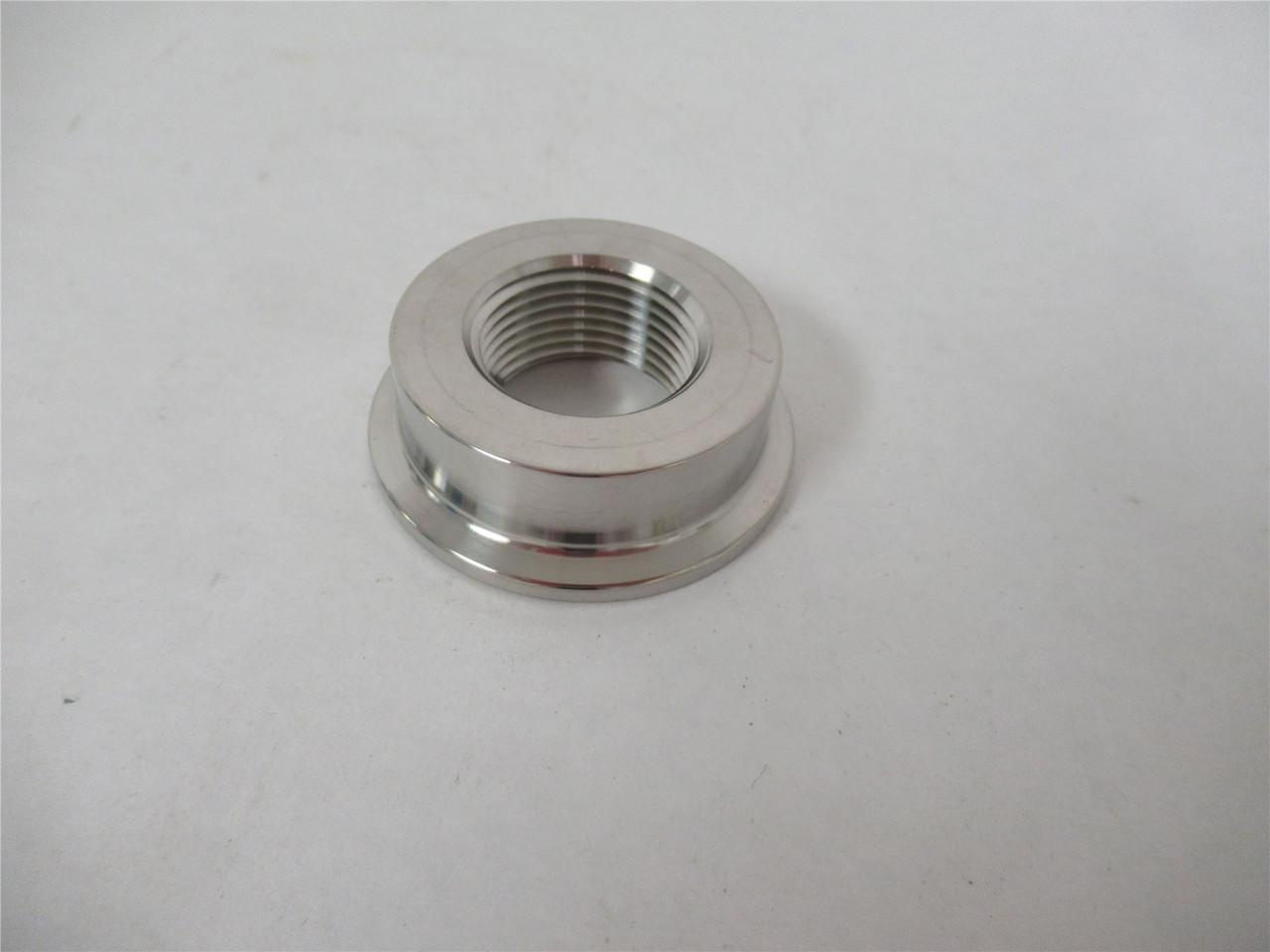 Tri-Clover 23BMP15304; Thermal Adapter Cap 1.5"x 3/4" NPT3 SS
