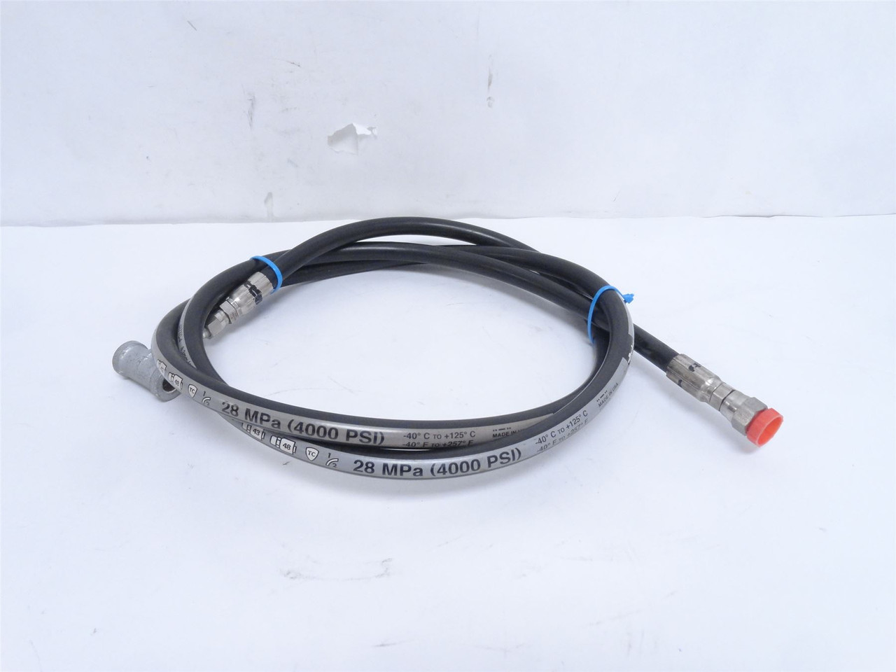 Formax 487TC-06C-06C-4-6-4-78.00; Hose Assy; 1/4 JIC; 78" Long