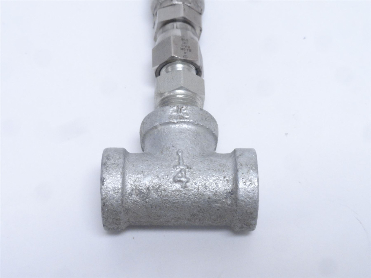 Formax 487TC-06C-06C-4-4-4-24.00; Hose Assy; 1/4 JIC; 24" Long