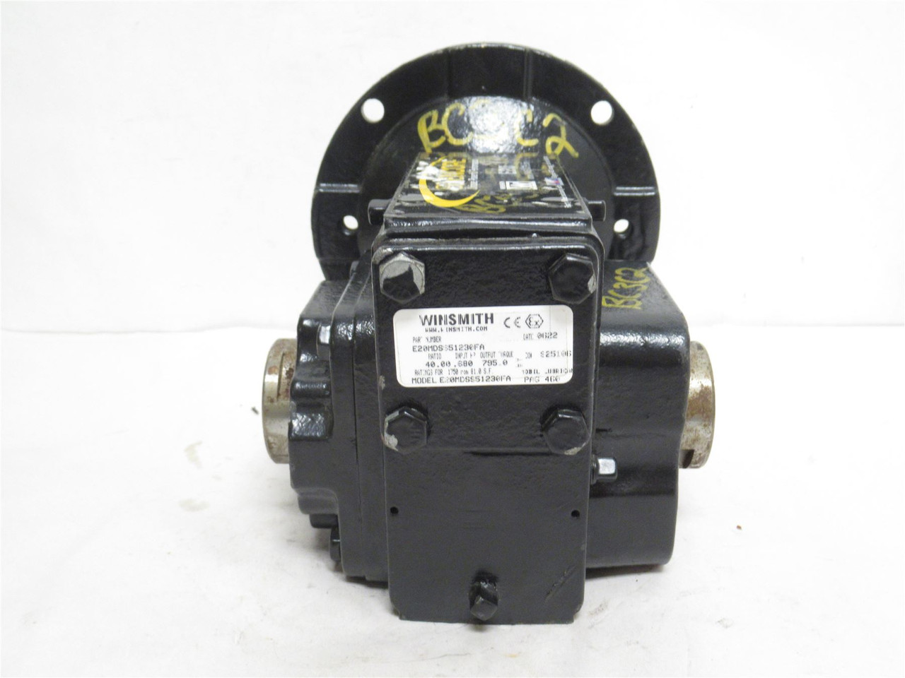 Winsmith E20MDSS51230FA; Gear Reducer; RA; 40:1 Ratio; 0.68HP