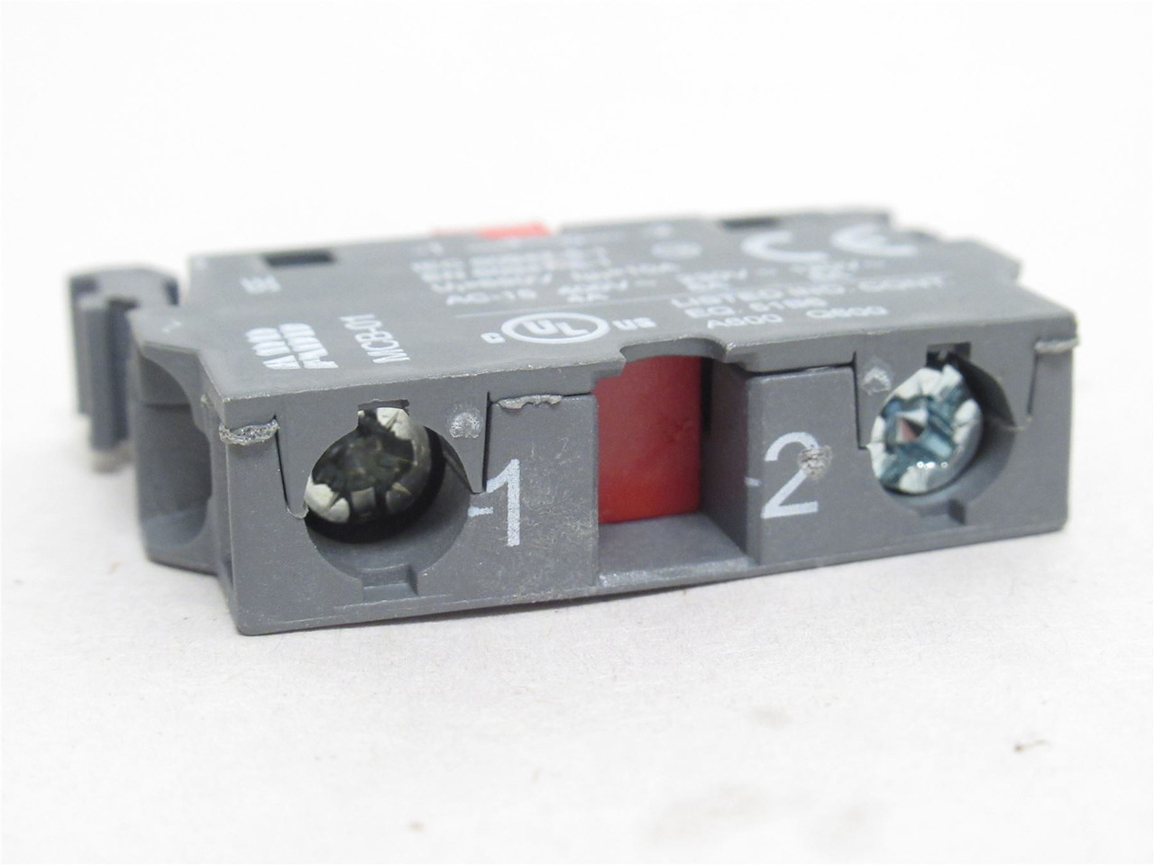 ABB MCBH-01; Switch Contactor W/Holder; 10A; 600V; 1-NO