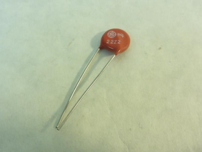 GE P4 22Z2; Capacitor