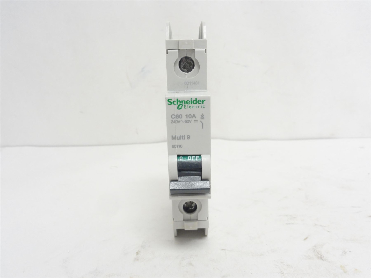 Schneider 60110; Magnetic Circuit Breaker; 10A; 1P; 240VAC