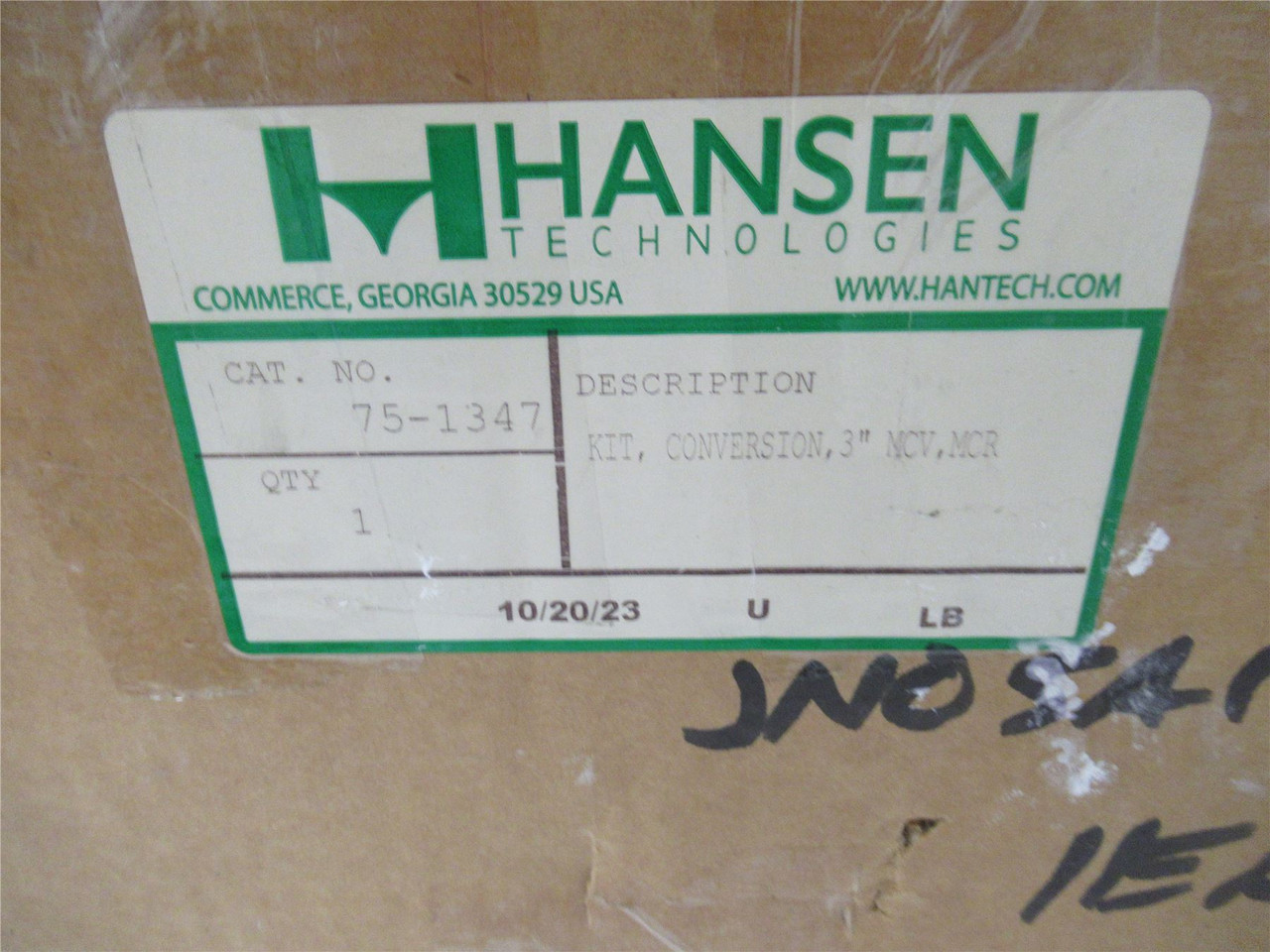 Hansen 75-1347; Kit; Conversion; 3"; MCV; MCR