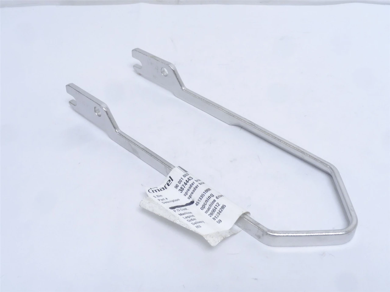 Marel 3874443; Spreader Bracket Opener; SS