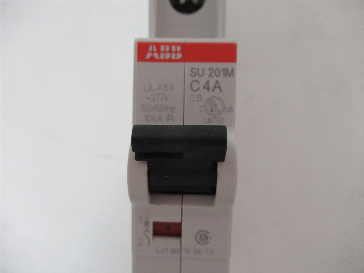 ABB SU201MC4A; Miniature Circuit Breaker 4A 1P