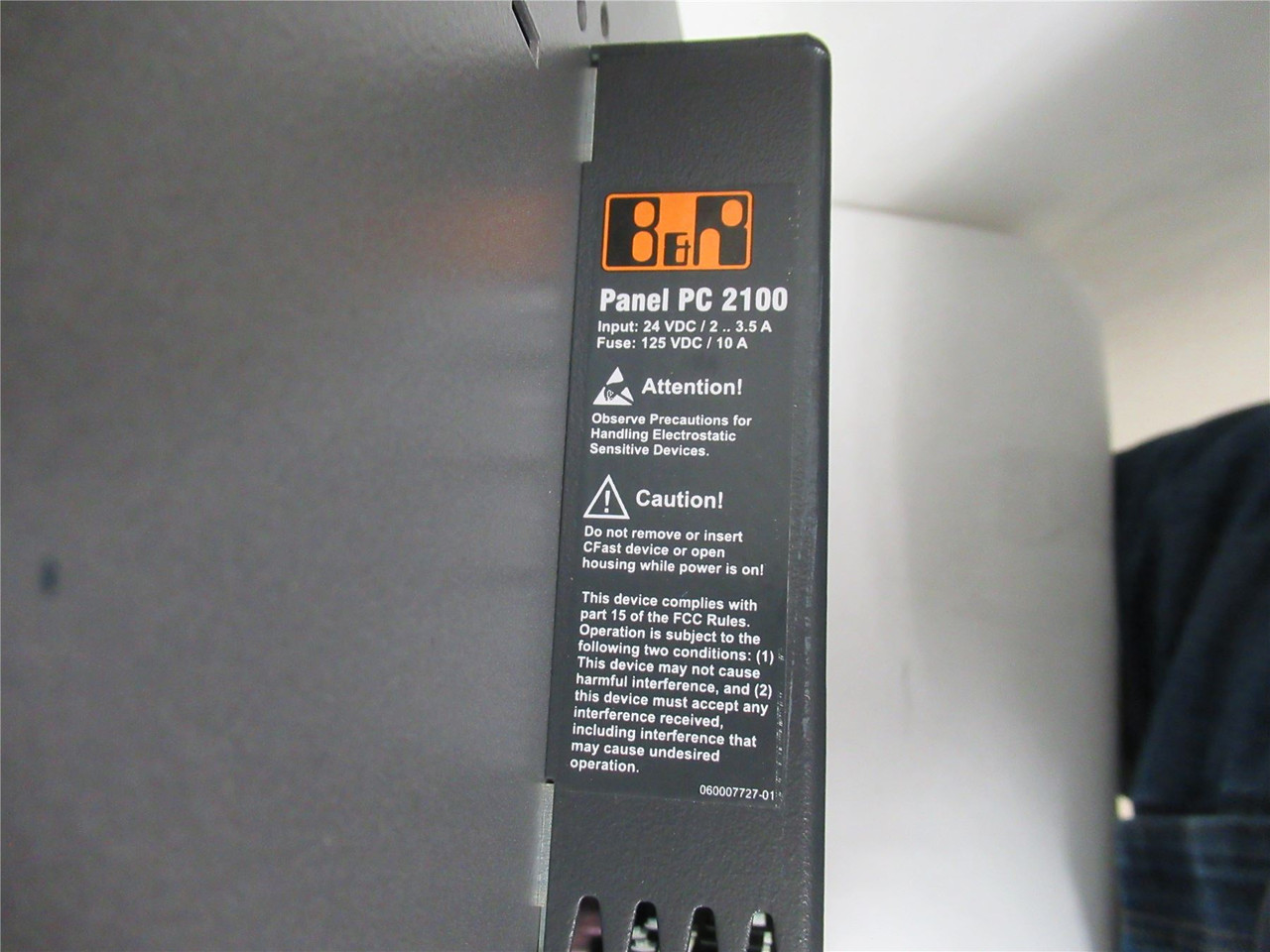 B+R Automation 5AP1125.1505.100; Touch Screen Panel & PC 2100