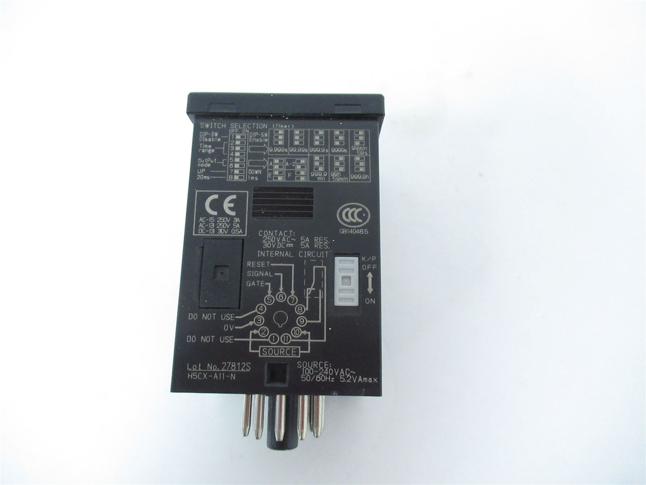 Omron H5CX-A11-N; Timer Digital Multi Function 11-Pin