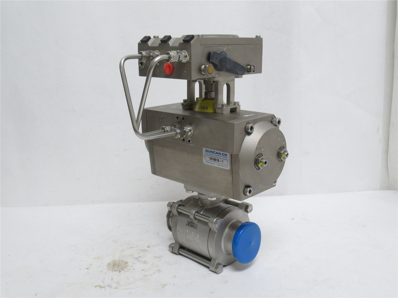 AVCS 625-1486; Actuated Sanitary Ball Valve; SS; 2" Clamp