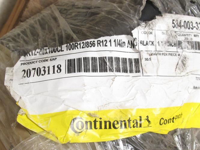 Continental SR12-20X100CL; VHi-Press Hyd Hose; 1-1/4"ID x 100ft