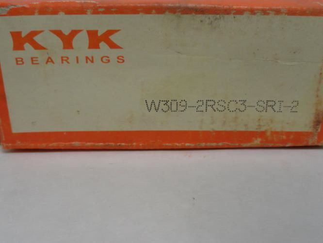 KYK W309-2RSC3-SRI-2; Ball Bearing 45mm ID x 100mm OD