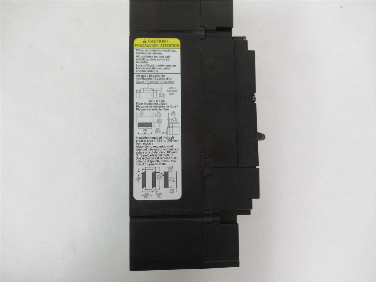 Schneider JDP36200; Circuit Breaker 200A 3 pole 600 VAC