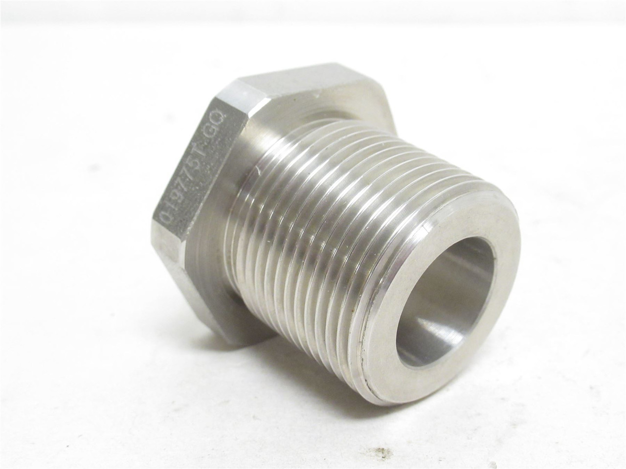 Metalquimia 019775T; Shaft Rammer Link Nut; SS; 15/16"ID