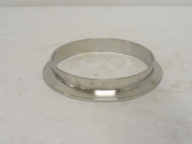 Industry-Std 11L908; Short Ferrule; SS-304; Clamp; Size: 4"