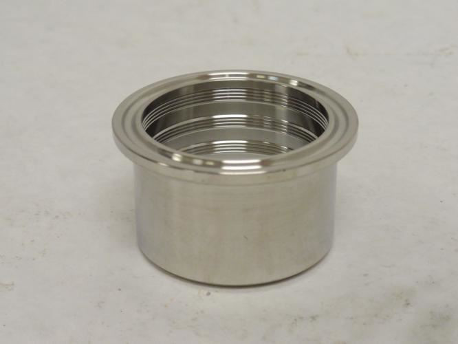 Industry-Std 11L891; Roll-On Ferrule; SS-304; Clamp: 1-1/2"