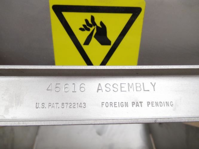 Urschel 45616; Stainless Steel Chute Assembly