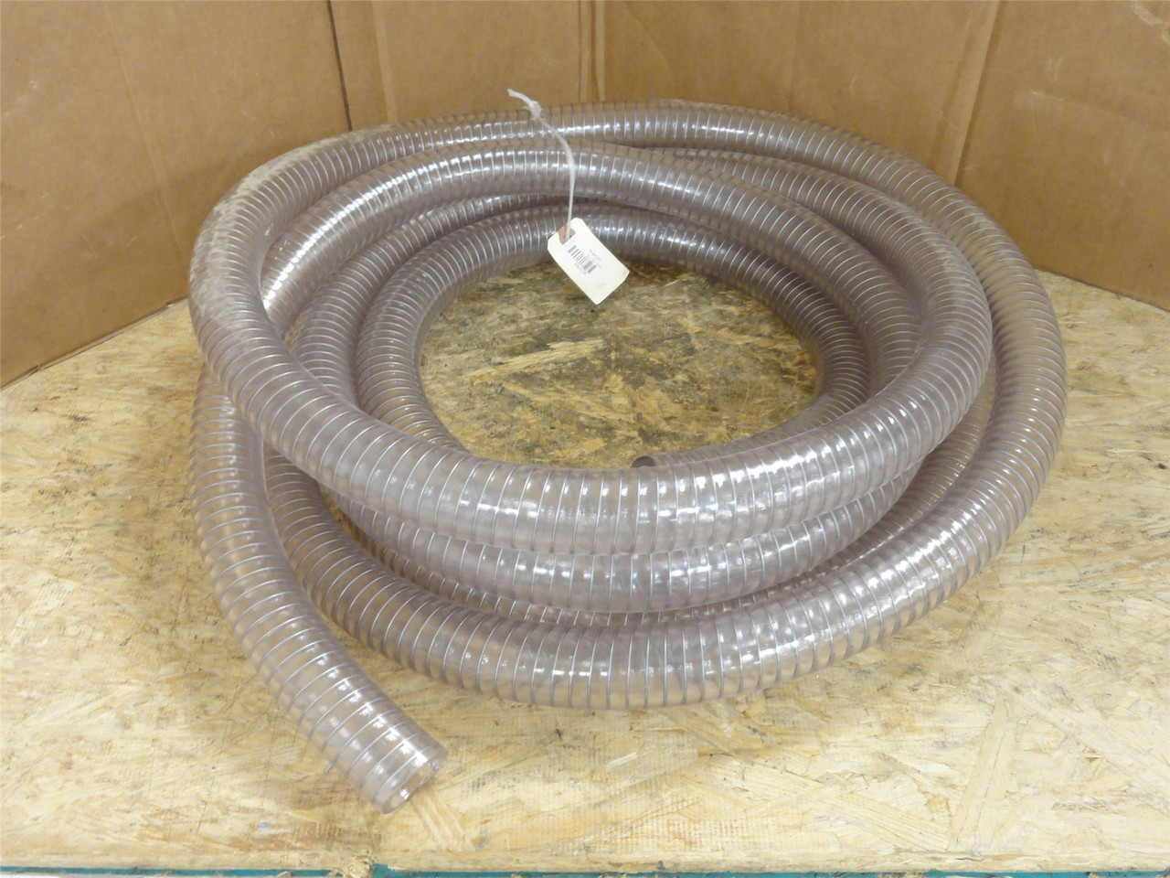 E. James 1530-125175; Roll-25'; Clear Suction Hose 1-1/4"ID