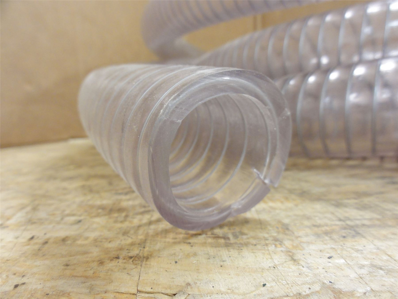 E. James 1530-125175; Roll-25'; Clear Suction Hose 1-1/4"ID