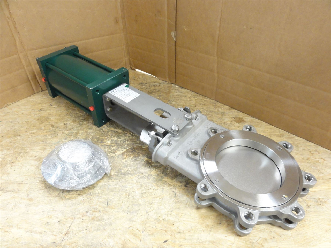 Orbinox 22-3434RI-06.0; Bi-Directional Knife Gate Valve; 6"ID