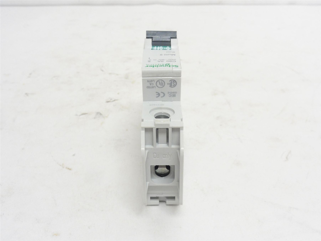Schneider 60104; Mini-Circuit Breaker; 3A; 1P; 240VAC