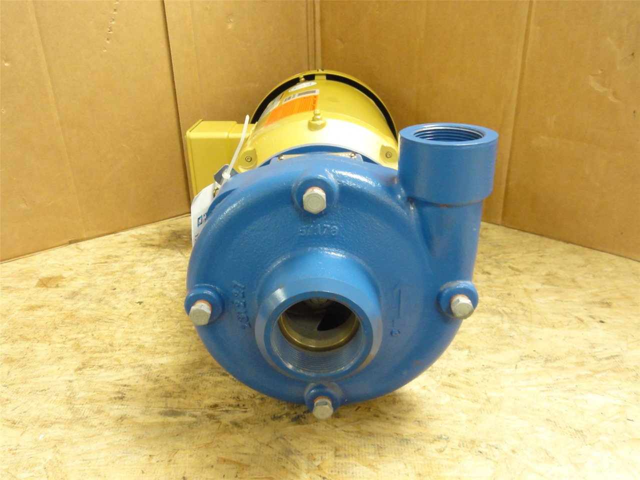 Goulds 3BF1J9C0; Centrifugal Pump; 2" In ; 1.5" Out; 5HP