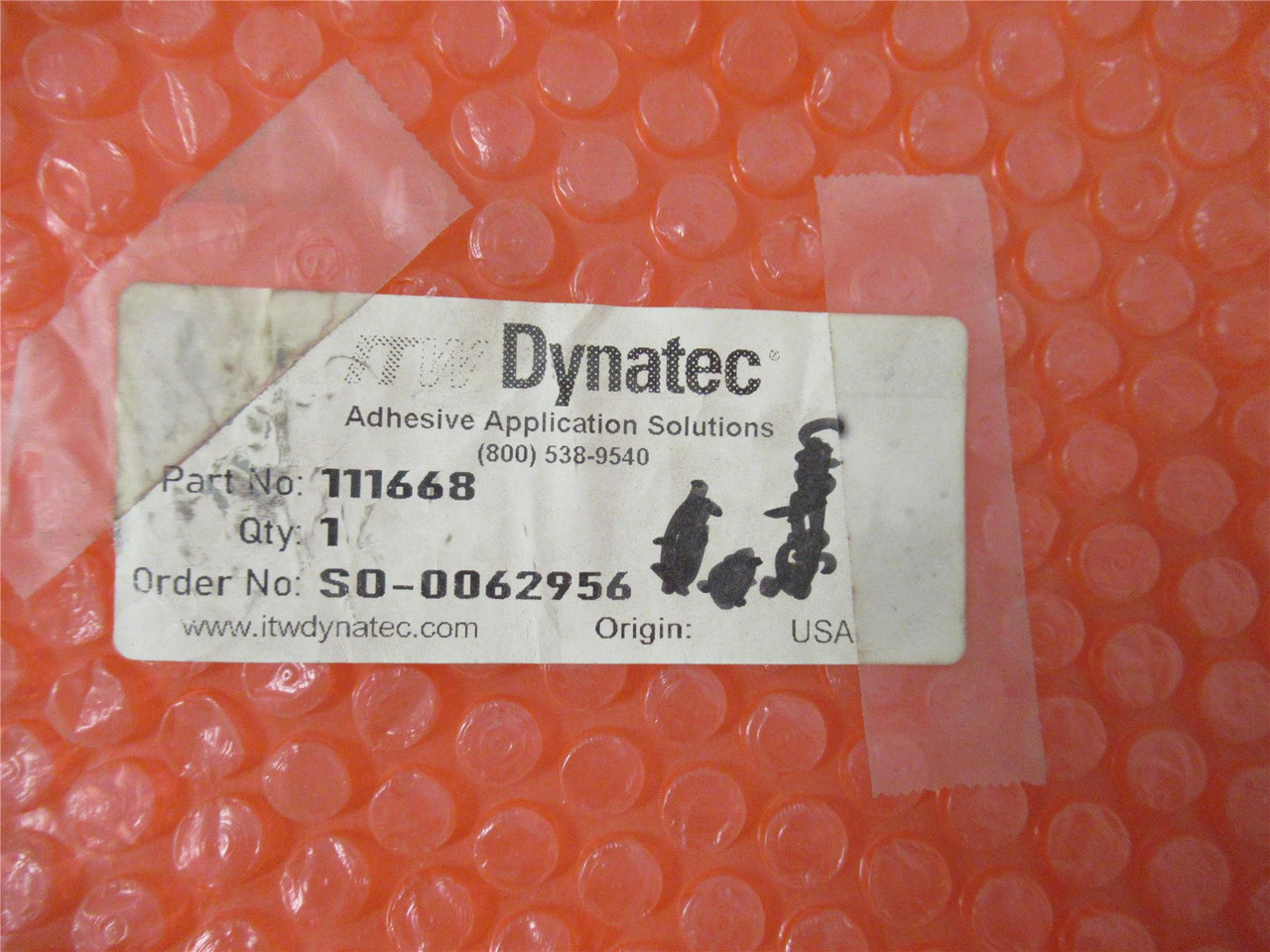 ITW Dynatec 111668 REVT; PLC Board for Pump Controller