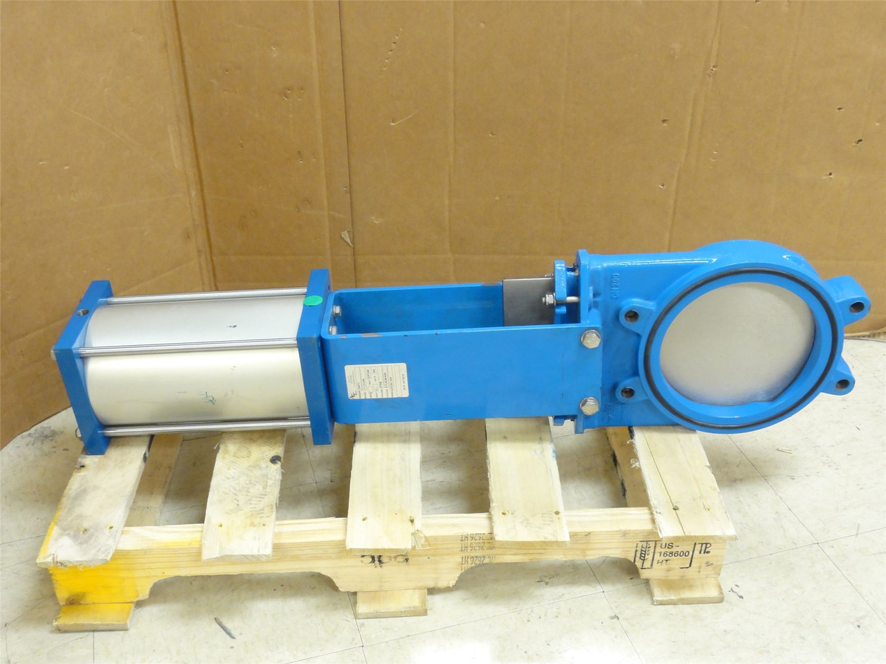 Orbinox 11-2134R; Bi-Directional Knife Gate Valve; Size: 8"