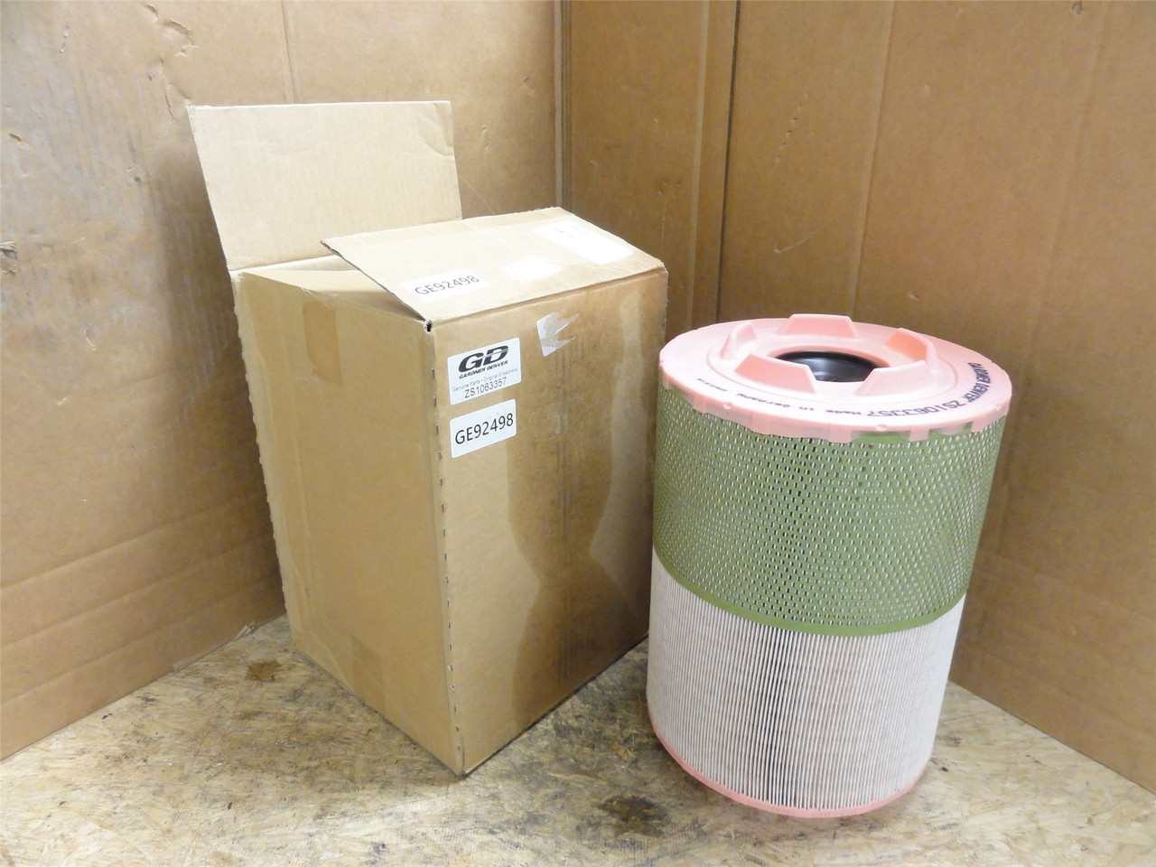 Gardner-Denver ZS1063357; Air Filter Element For ESM55-80