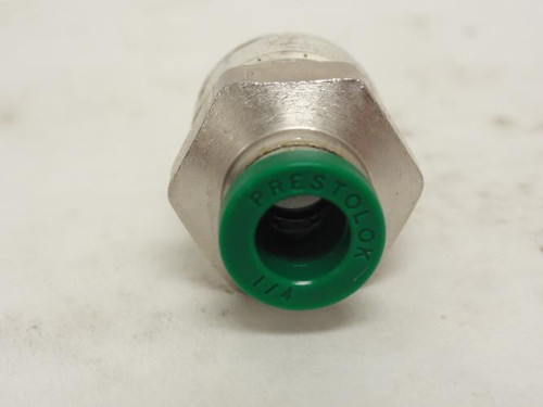 Parker W68PLP-4-6, Lot-2, Straight Tube Conn 1/4" Tube, 3/8 NPT