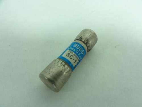 Bussmann SC-1, Fuse, Time-Delay, 1A, 600VAC/170VDC