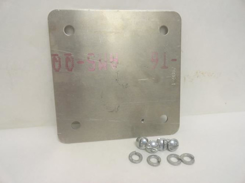 Killark 7996-1; Interior Subpannel; Aluminum; 7" x 7"