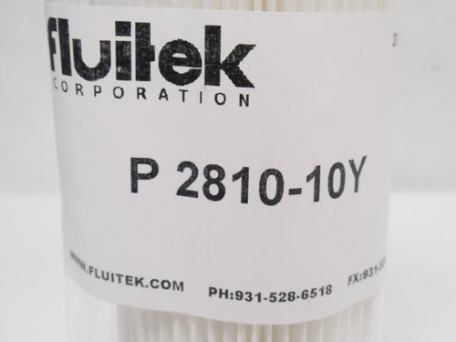 Fluitek P 2810-10Y; Filter Element 801/1/HT; 1"ID; 2-5/8"OD