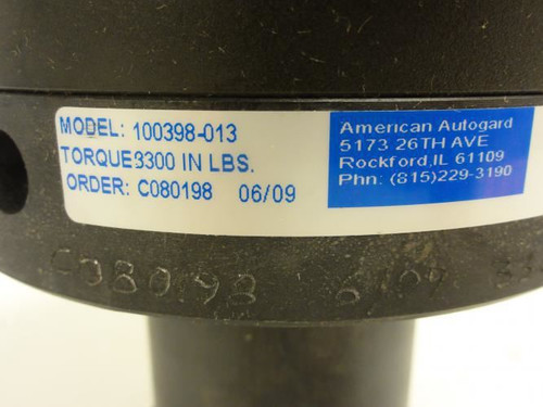 American AutoGard 100398-013; Mechanical Torque Limiter 1.5"ID