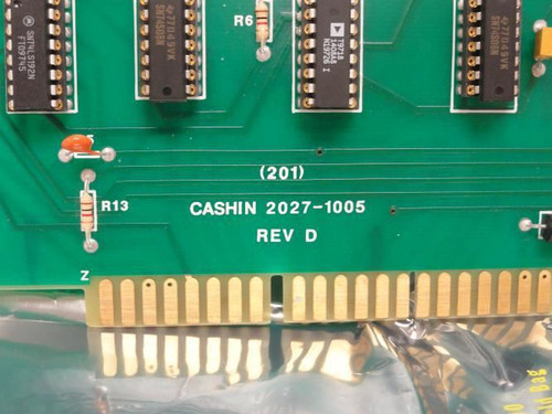 Cashin 2027-1005; Formax Circuit Board # 201