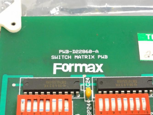Formax PWB-22860-A; Switch Matrix