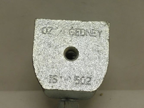 OZ-Gedney IS-502; Beam Clamp; Size: 15/16" Jaw; Malleable Iron