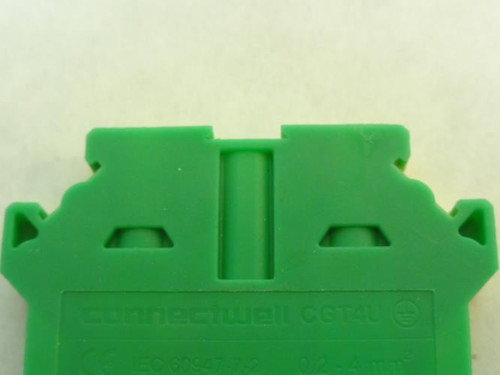 Connectwell CGT4U; Lot-5 Terminal Blocks; Green/Yellow