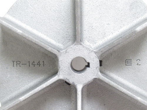 Ossid 320179; Cast Aluminum Blower Wheel; 5/8"ID; 8"OD