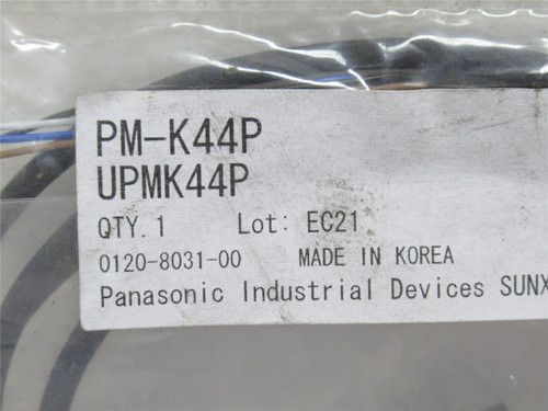 Panasonic PM-K44P; Through-Beam Optical Sensor; 30VDC; 50mA