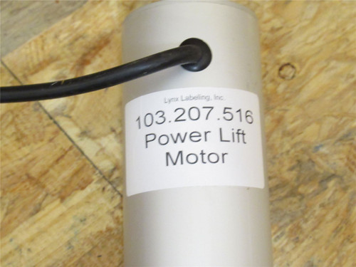 Lynx Labeling 103.207.516; Power Lift Motor; 22" Long; 50mm W