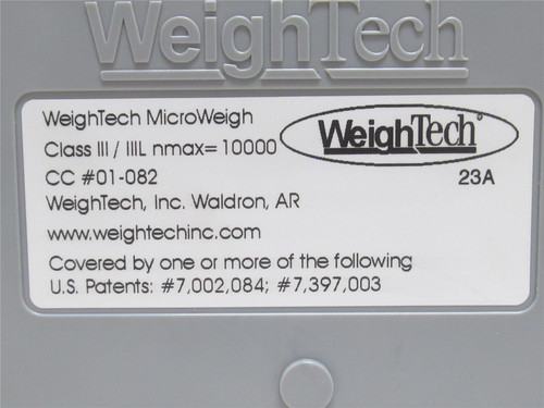 WeighTech MC2001HW; Machine Control Indicator