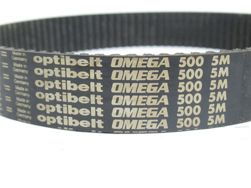 Optibelt 500-5M-25; Omega Timing Belt 500mm Long x 25mm Wide