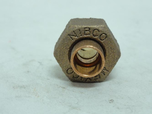 Nibco 733-1/4; Cast Bronze Union; 1/4" C x C